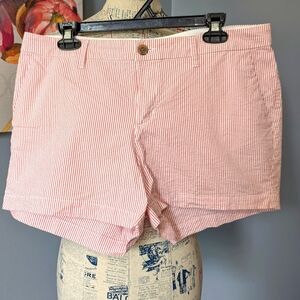 Old Navy Red&White Everyday Shorts Lightweight Cotton